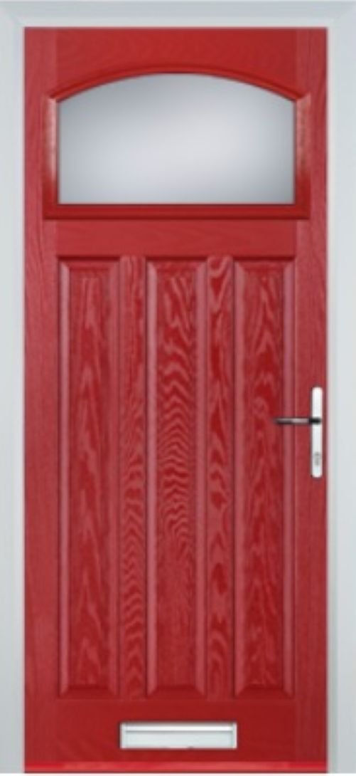 3 Panel Arch Pane - Composite Door - High Security - Free Delivery