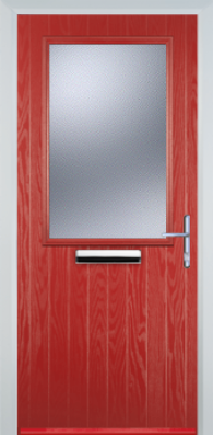 Cottage Composite Door - Half Glazed - High Security - Free Delivery