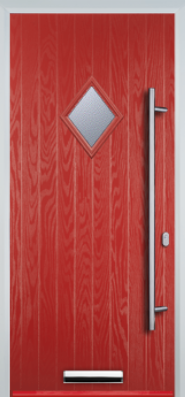Cottage Composite - Diamond - Long Bar Handle - High Security - Free Delivery