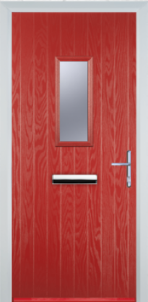 Contemporary Composite Door - Cottage 1 Square - High Security Features - Free Delivery