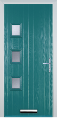 3 Square Left - Composite Door - High Security - Free Delivery