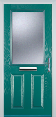 2 Panel 1 Square - Composite Door - High Security - Free Delivery