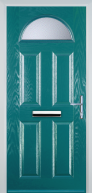 4 Panel 1 Arch - Composite Door - High Security - Free Delivery