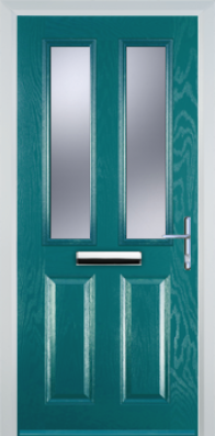 2 Panel 2 Square - Composite - High Security - Free Delivery
