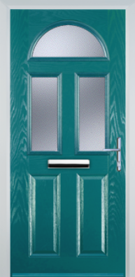 2 Panel 2 Square 1 Arch - Composite Door - High Security - Free Delivery