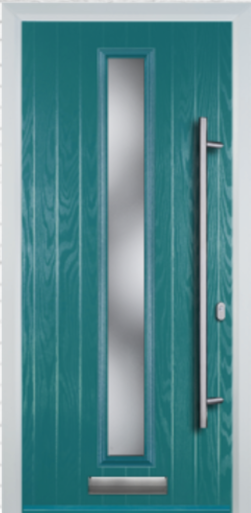Composite Door - Cottage Centre - Free Delivery - High Security - Long Bar Handle