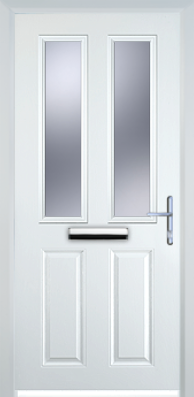 2 Panel 2 Square - Composite - High Security - Free Delivery