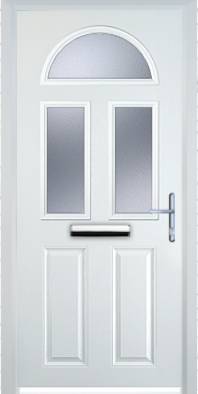 2 Panel 2 Square 1 Arch - Composite Door - High Security - Free Delivery