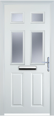 2 Panel 4 Square - Composite Door - High Security - Free Delivery