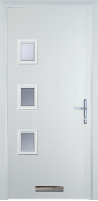 3 Square Left - Composite Door - High Security - Free Delivery
